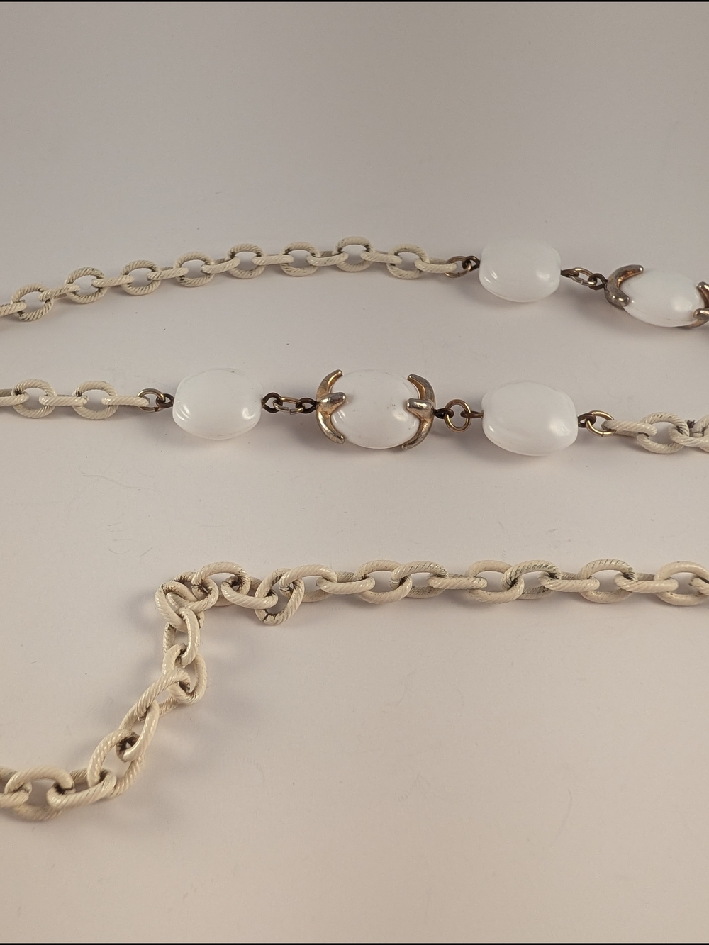 Trifari Waterfall Sautoir 56 Inch Long Gold-Tone Chain Necklace - Picture 5 of 13